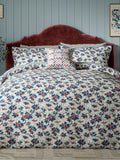 Land & Shore Blue Red Grove duvet set, UK version