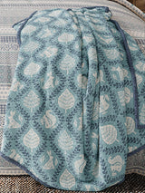Next Helena Springfield Blue Teal Woodland Trellis Cosy Fleece Throw 140cm x 180cm- Buy online at McGrocer
