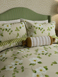 Sanderson Linen Poets Rose Duvet Set