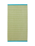 Land & Shore green daisy towel, imported from the UK