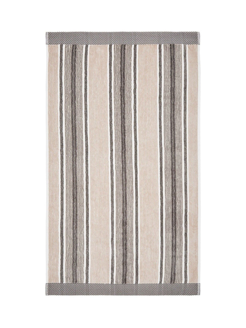 Bedeck of Belfast Florence charcoal velour towel (British brand)