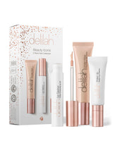Coffret maquillage Delilah Beauty Icons 3 pièces (valeur : 78 £)