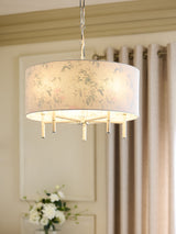 Next White Elliot 5-Light Chandelier- Buy online at McGrocer