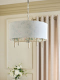 Elliot 5 Light Chandelier ceiling light in white (British brand)