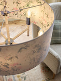 Elliot 5 Light Chandelier ceiling light in white (British brand)