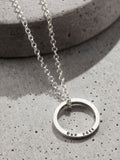Posh Totty Designs personalised men's sterling silver necklace, imported from the UK