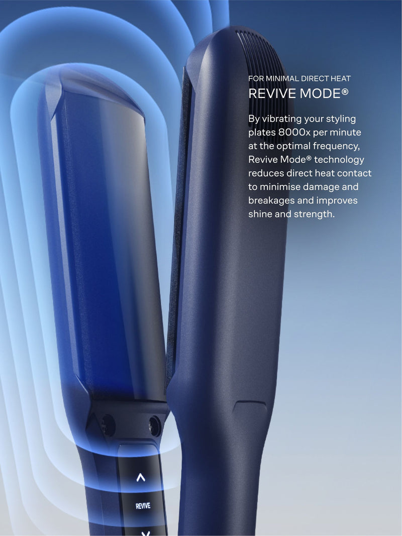 Cloud Nine Contouring Wide Iron hair straightener, imported from the UK