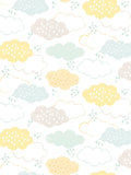 Hoopla Walls Pink Fluffy Clouds wallpaper 10m - British product