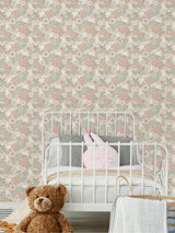 Next Hoopla Walls Natural Bouncing Bunnies Wallpaper 10m- Buy online at McGrocer