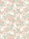 Hoopla Walls Bouncing Bunnies wallpaper 10m, imported from the UK