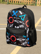 Next Vanilla Underground PlayStation Black Multicoloured Backpack- Buy online at McGrocer