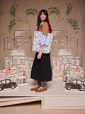 Cath Kidston Blue Paddington London small foldaway tote bag (British brand)