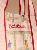 Cath Kidston pink Paddington patchwork quilted shopper bag, imported from the UK