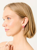 Next FatFace Pink Raffia Charm Earrings- Buy online at McGrocer