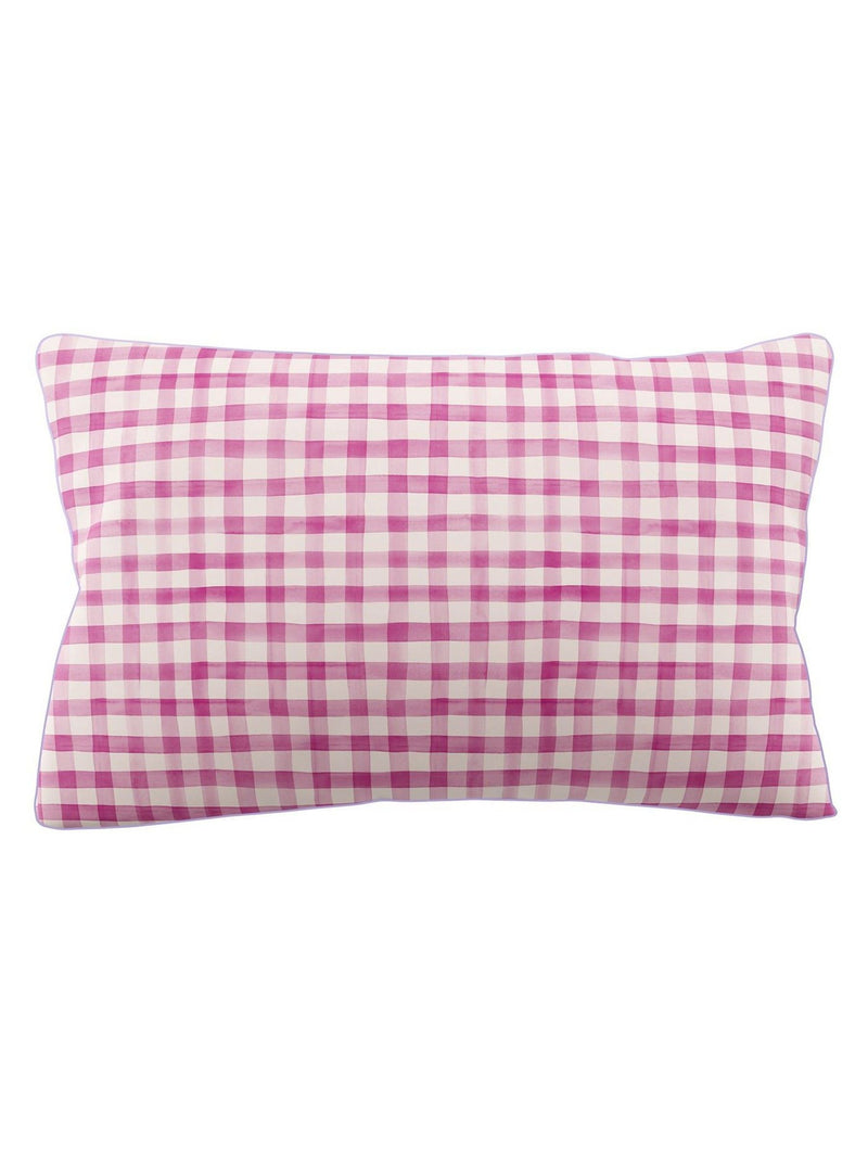 Bluebellgray Cerise Pink Flora duvet cover and pillowcase set - British product