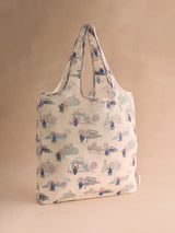 Next Cath Kidston Ecru Paddington Around The World Foldaway Shopper- Buy online at McGrocer