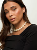 Jon Richard gold plated pearl statement necklace 457mm, UK version