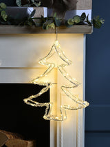 Next Pre Lit Warm White 34cm Acrylic Decoration Tree Light- Buy online at McGrocer