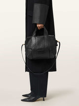 Next AllSaints Black Ares G Compact Cross-Body Bag- Buy online at McGrocer