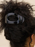 Kitsch Large Cloud Clip black hair clip - British product