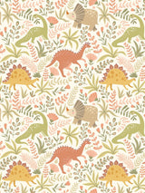 Next Hoopla Walls Olive Jungle Jurassic Party Wallpaper Sample A4- Buy online at McGrocer