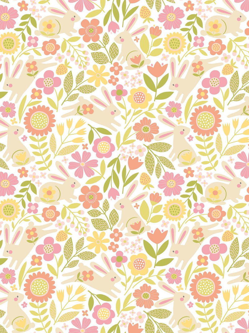 Hoopla Bouncing Bunnies wallpaper sample A4, UK version