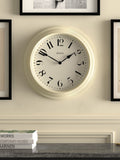 Jones Clocks cream Fenchurch wall clock 40cm, UK version