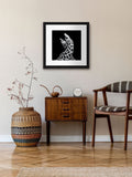 Brookpace Lascelles In Love wall art frame 40x40cm - British product