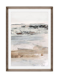 Brookpace August II wall art in walnut frame 50x70cm - British product