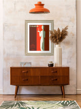 Next Brookpace Lascelles Multi Hand Made in UK Vogue April 17 1929 Abstract Fashion Framed Wall Art 40 x 50cm- Buy online at McGrocer