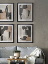 Next Brookpace Lascelles Arrangement IV Abstract Wall Art in Black Matte Box Frame 50 x 61cm- Buy online at McGrocer