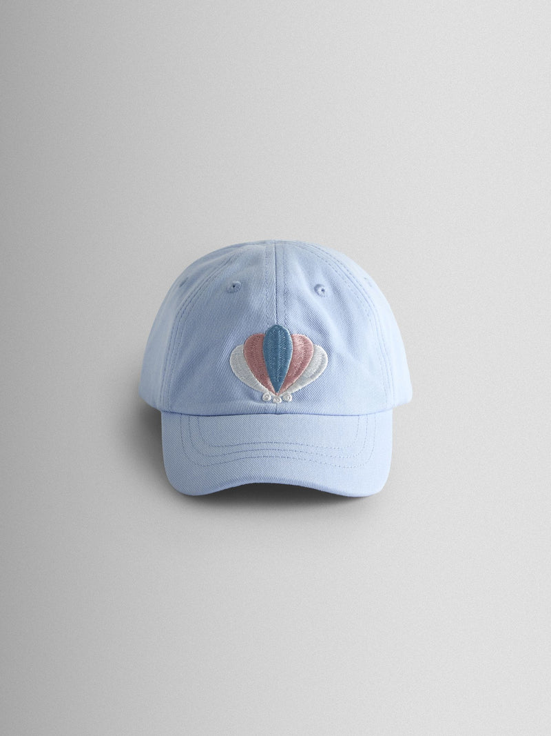 JoJo Maman Bébé shell embroidered baby cap, UK version