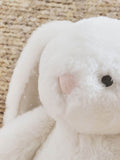 My 1st Years personalised white bunny soft toy, UK version