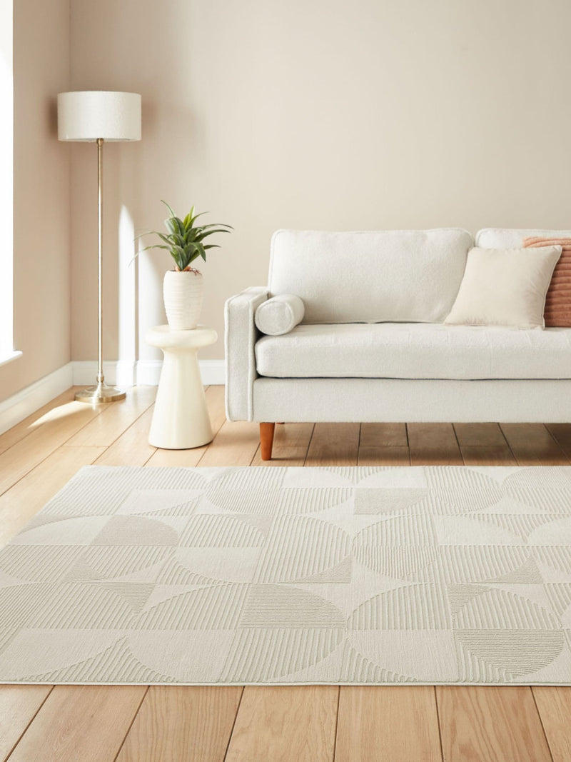 Catherine Lansfield retro circles rug, imported from the UK