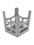 Keeeper foldable outdoor chairs and table set in Nordic grey, UK version