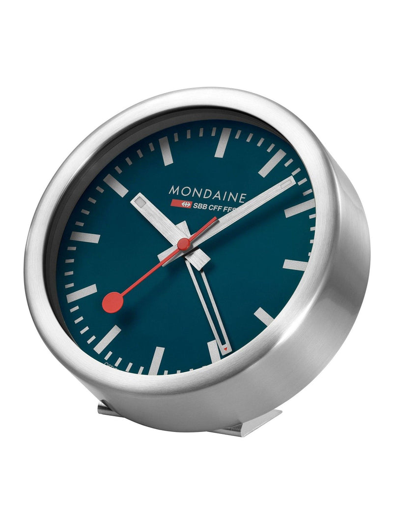 Mondaine Deepest Blue alarm clock - British product
