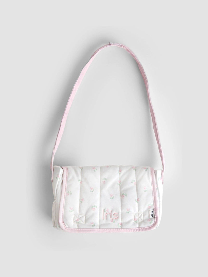 JoJo Maman Bébé personalised baby doll changing bag, imported from the UK