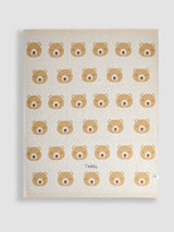 Next JoJo Maman Bébé Cream Bear Personalised Knitted Shawl Blanket- Buy online at McGrocer