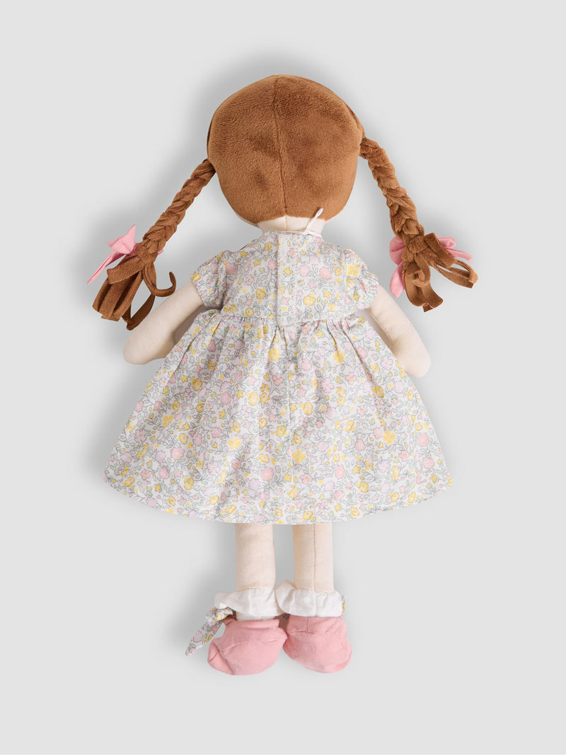 JoJo Maman Bébé personalised ditsy ragdoll - British product