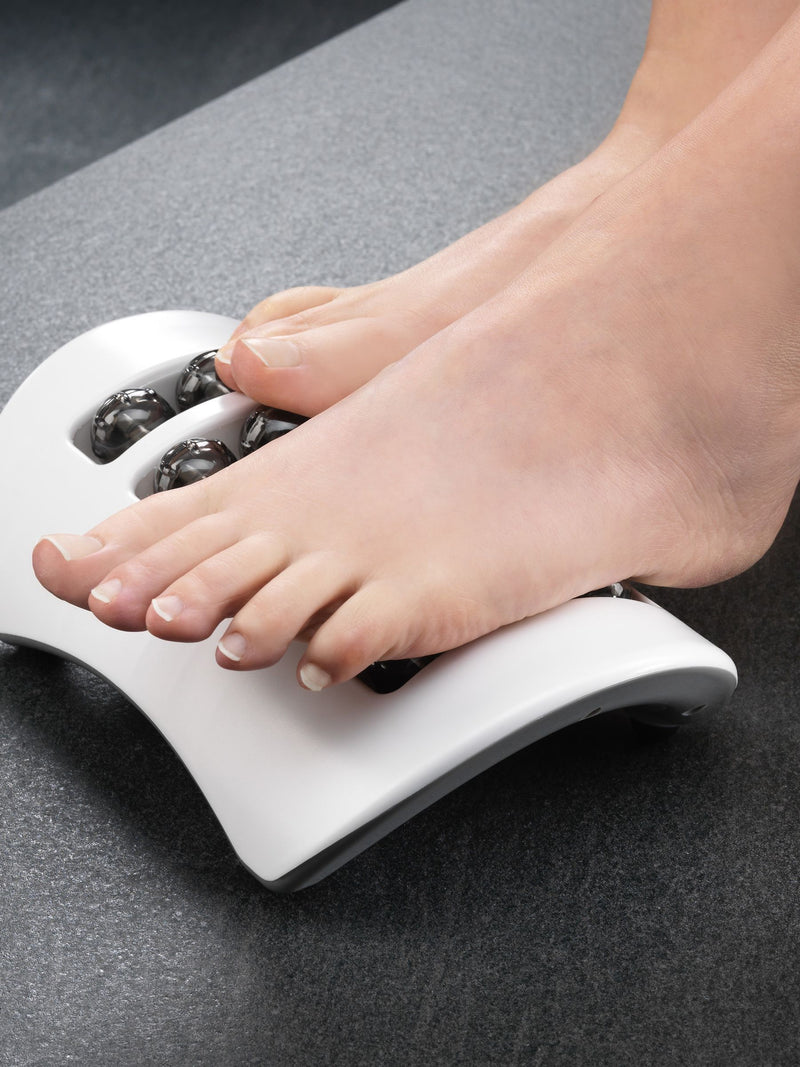 MenKind White Well Being dual foot massager - British product