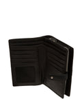 Pure Luxuries London Black Jade leather purse (British brand)