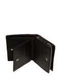 Pure Luxuries London Black Lucy Leather Purse, imported from the UK