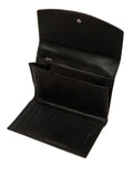 Pure Luxuries London black leather purse, UK version