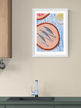 Next East End Prints White Sardines Supper Wall Art Print by Susie Miller- Buy online at McGrocer