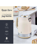 Swan cream retro jug kettle 1.7L (British brand)