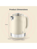 Swan cream retro jug kettle 1.7L (British brand)
