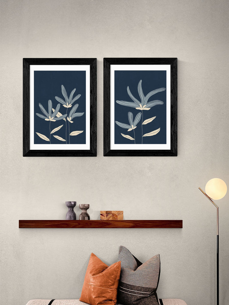 East End Prints white flowers wall art, imported from the UK