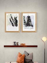 Next East End Prints Cartissi Oak Eucalyptus Wall Art Prints Set of 2- Buy online at McGrocer