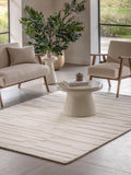 Gallery Home White Alabama tufted tonal rug 160x230cm - British product
