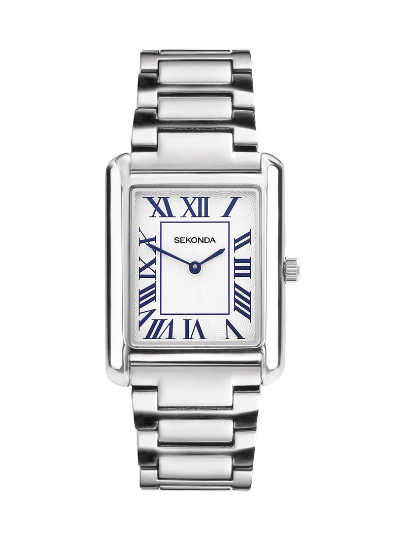 Sekonda Silver Clement analogue watch 28mm (British brand)